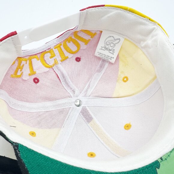 NWT Vintage 1994 90’s BELGIUM Flag Belgique Snapback Hat Soccer World Cup (Flaw) - Picture 8 of 8